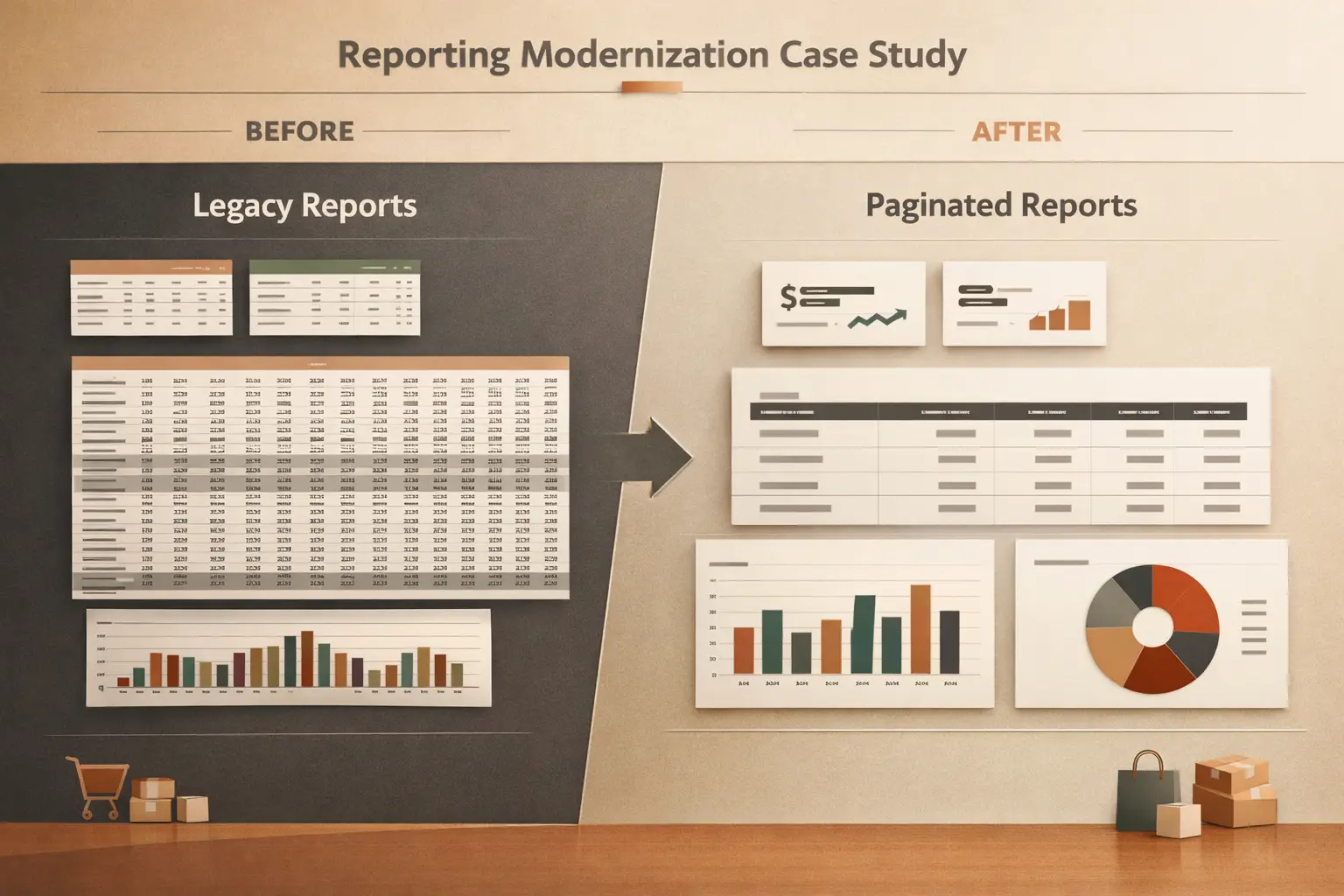 Anonymized customer 360 dashboard frame